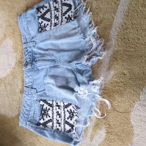 Paige Kiera Mayan Jean Shorts Sz.28